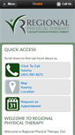Mobile Screenshot of kearnyphysicaltherapy.com